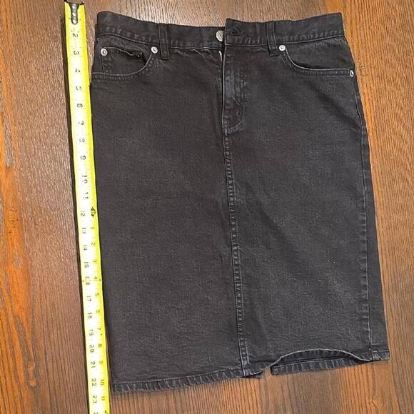 Lauren Ralph Lauren Classic Black Pencil Skirt - Picture 6 of 7